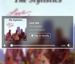 "Love Talk" by The Stylistics